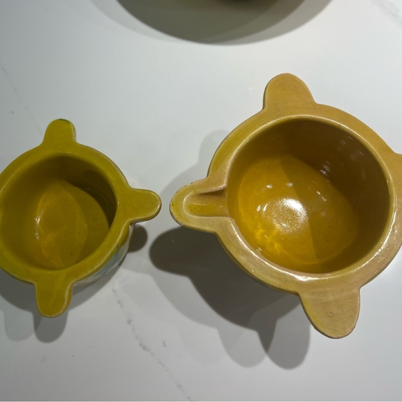 Rare Spanish Pottery 6 piece Serving Set - Picture 10 of 10